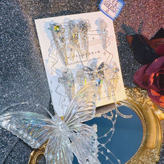 Handgemachte Nagel Schmetterling Super Lange Spitze Schmetterling Tragen Nagel