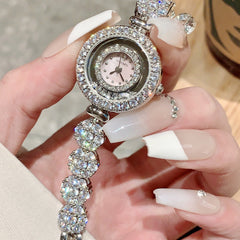 Pulsera con cara de fritilaria y reloj de sirena