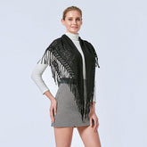 Gestrickter Cardigan-Schal