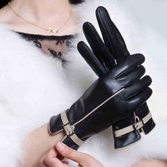 Damen Lederhandschuhe