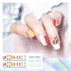 Parche para uñas 3D resistente al agua y de larga duración