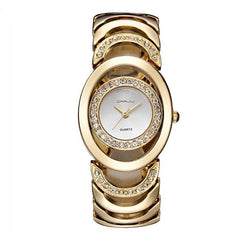 and Elegant Steel Band Diamond Ladies Watch
