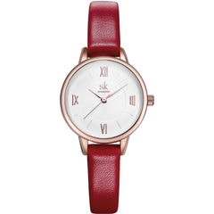 Elegante reloj con movimiento de agua viva y escala de uñas de barra