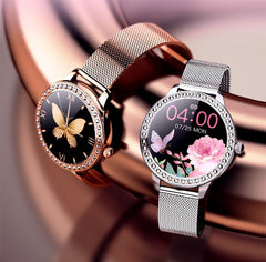 Full Circle Diamond Smartwatch zur Blutdrucküberwachung