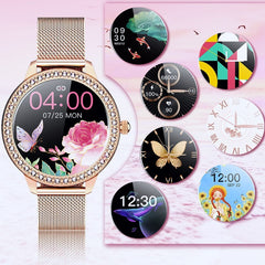 Full Circle Diamond Smartwatch zur Blutdrucküberwachung