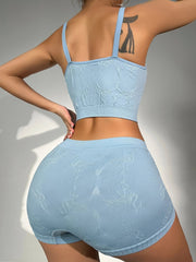 Lounge-Set mit Knotentaille