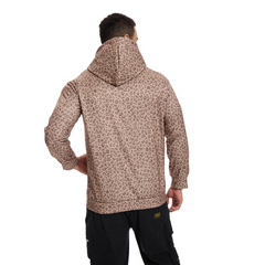 Sudadera acogedora con estampado de leopardo