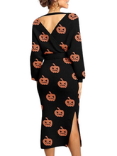 Vestidos largos tipo suéter estampados