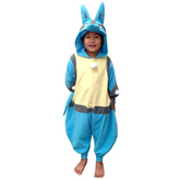 Disfraz de pijama inspirado en Lucario