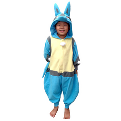Pyjama-Kostüm im Lucario-Stil