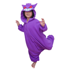Disfraz de pijama inspirado en Gengar