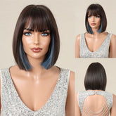 Qi Pony Bobhaircut Perücke