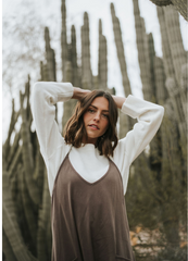 Lässiger Jumpsuit mit weitem Bein für Damen