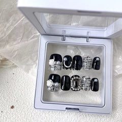 Kettenperlen-Nagel-Patch