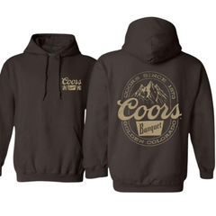 Sudadera con capucha con estampado gráfico y diseño frontal y posterior