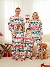 Passendes Familien-Oberteil und Pyjama-Set mit Weihnachtsmotiv