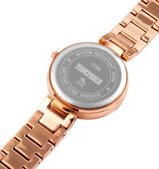 Gypsophila Diamantuhr Glänzende Roségold-Quarzuhr