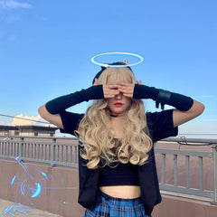 Guantes con cinturón para los dedos