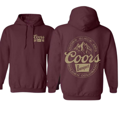 Sudadera con capucha con estampado gráfico y diseño frontal y posterior