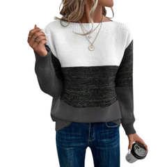 Lässiger Strickpullover