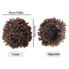 Peluca esponjosa con cordón