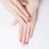 Adhesivo de gel ligero para uñas, semicurado, UV, brillante