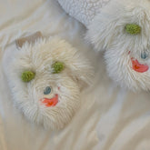 Lindos y divertidos guantes de peluche que mantienen el calor y son resistentes al frío.