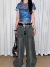 Cinturón ancho Design Sense Niche XINGX para mujer