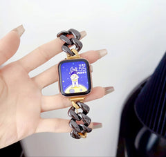 Reloj Cerámica Acero Inoxidable Cadena Correa Metal