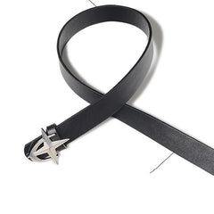 Cross Star Buckle Belt