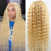 Pelucas sintéticas con encaje frontal para damas europeas y americanas