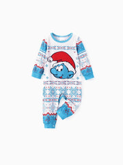 Santa Claus Printed Family Matching Pajama Set