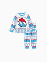 Santa Claus Printed Family Matching Pajama Set