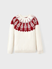 Passende Nussknacker-Weihnachtspullover für die ganze Familie