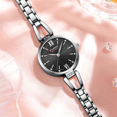 Small Dial Waterproof Simple Quartz Wrist Watch