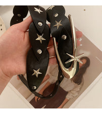 Cinturón ancho Design Sense Niche XINGX para mujer