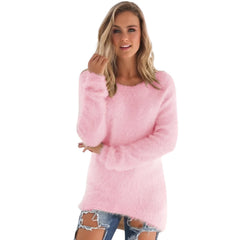Kuscheliger Fleece-Strickpullover