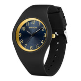 Student Thin And Light Silicone Strap Waterproof Simple Electronic Watch