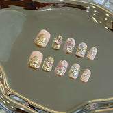 Desgaste de uñas Uñas hechas a mano Producto terminado Uñas postizas