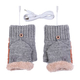 Guantes cálidos de medio dedo