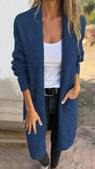 Cardigan Knit Pocket Sweater