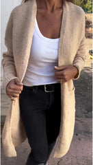 Cardigan Knit Pocket Sweater