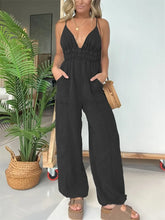 Jeans-Jumpsuit im lässigen Stil