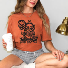 Float Too Waschbär Halloween Shirt