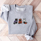 Bequeme bestickte Sweatshirts mit Halloween-Motiven