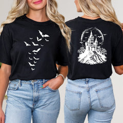 Geisterhaus Komfort Farben Halloween Shirt
