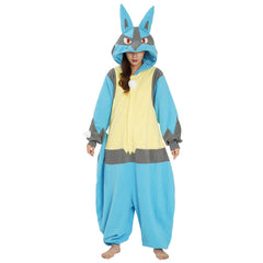 Lucario Cartoon inspiriertes Onesie-Kostüm