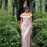 Tie-Up Puff Sleeve Waist Mi xiDress