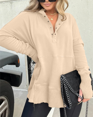 Oversize-Hoodie mit funktionalem Design