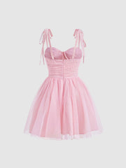 Vestido camisola fruncido